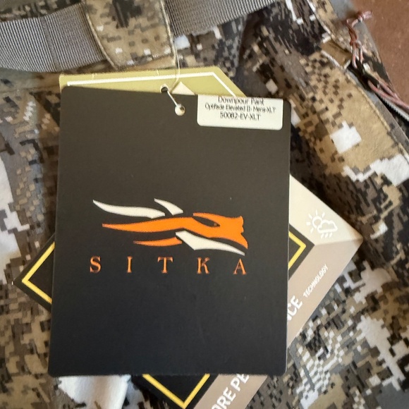 Mens Sitka Downpour pants - Picture 3 of 5